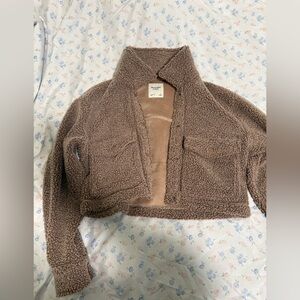 Cropped jacket from Abercrombie